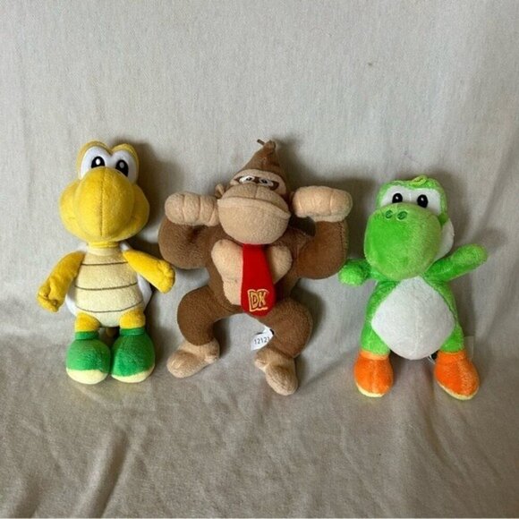 Set of Super Mario Nintendo plush figures, collectible, 2020/2021 - Picture 13 of 16